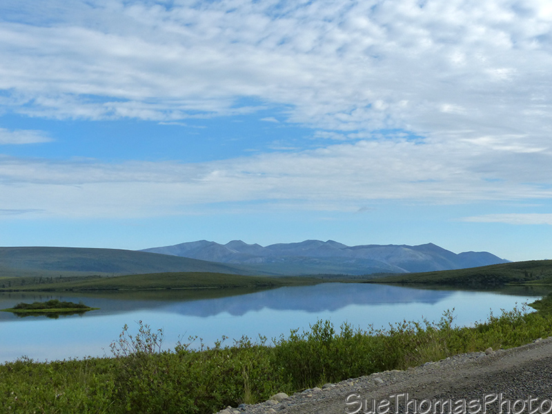 Lake along the Dempster Hwy
