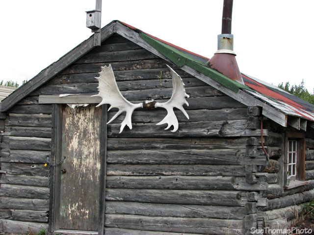 Klukshu Village on the Haines Road, Yukon Territory