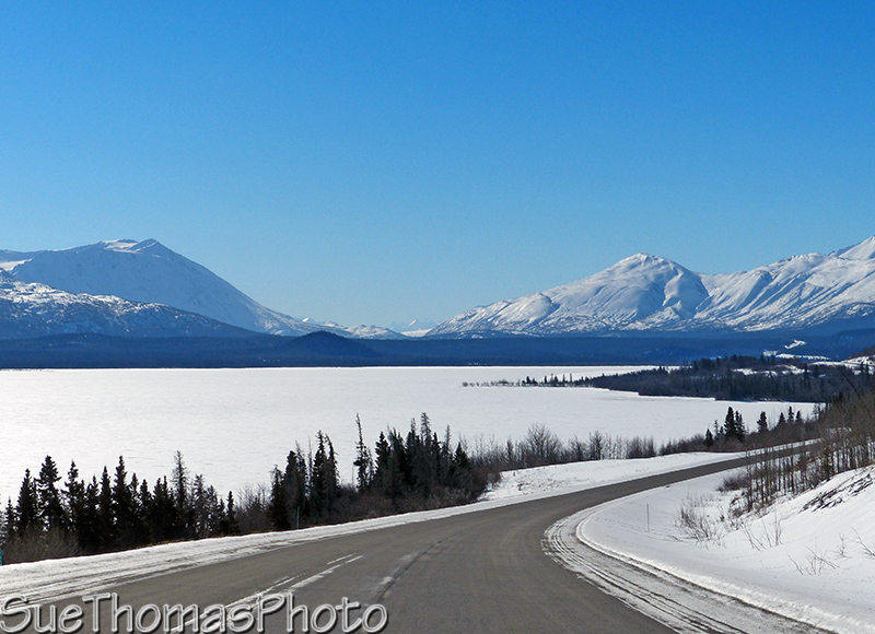 Haines Road Dezadeash Lake