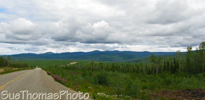 North Klondike Hwy in Yukon