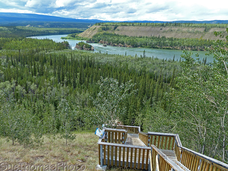 Five Finger Rapids in summer