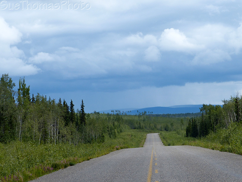 southbound on the North Klondike Highway