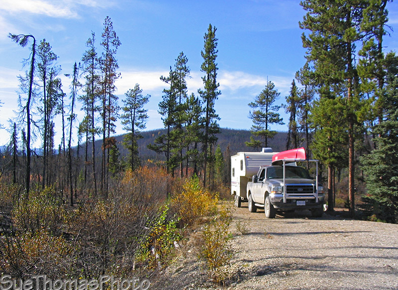 Nahanni Range Road campground, Yukon