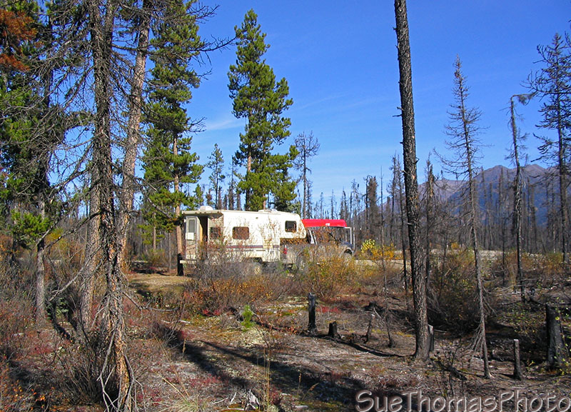 Nahanni Range Road campground, Yukon