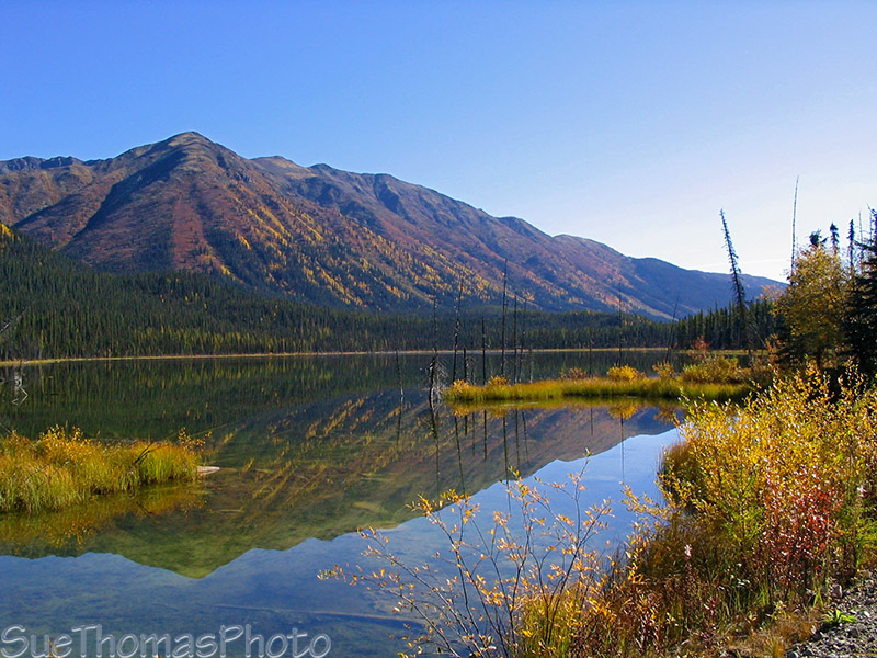Lake on Nahanni Range Road, Yukon