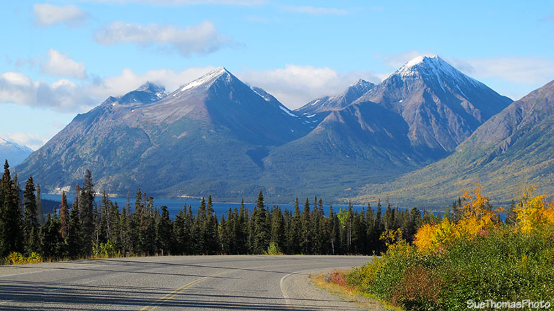 South Klondike Highway in Yukon and Alaska