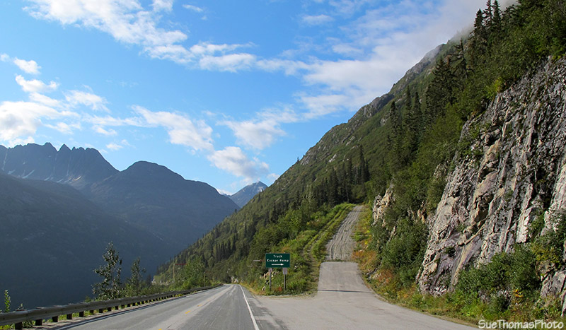 South Klondike Highway in Yukon and Alaska