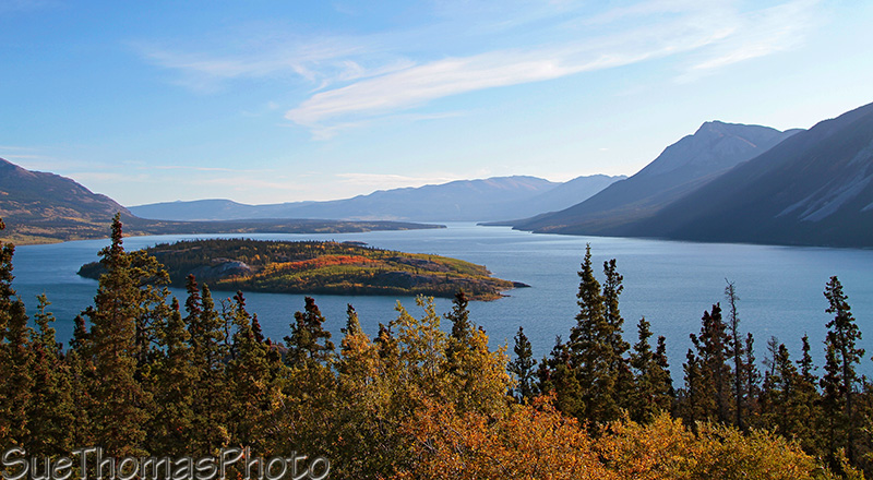 South Klondike Highway in Yukon and Alaska