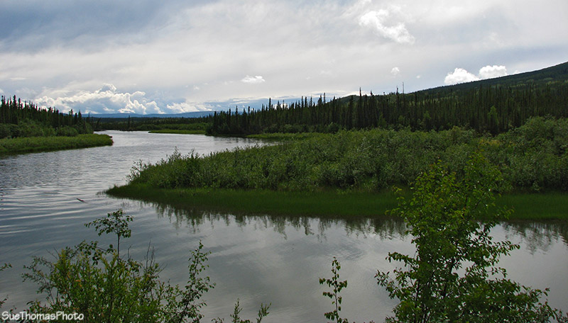 Minto bridge near Mayo, Yukon
