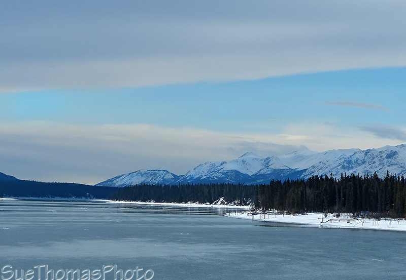 Tagish River in Yukon