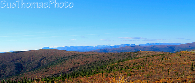 Top of the World Highway in Yukon