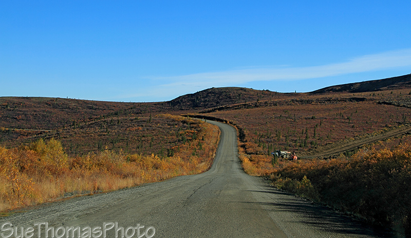 Top of the World Highway in Yukon