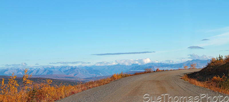 Top of the World Highway in Yukon