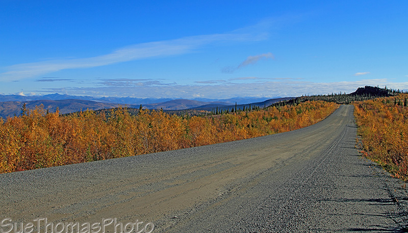 Top of the World Highway in Yukon