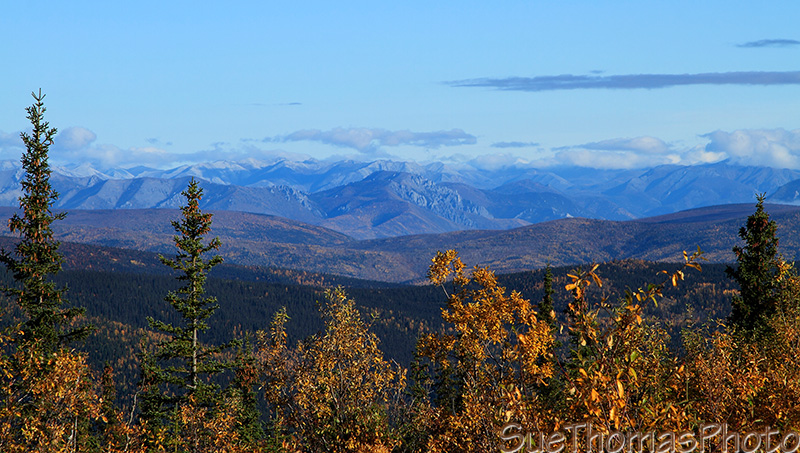 Top of the World Highway in Yukon