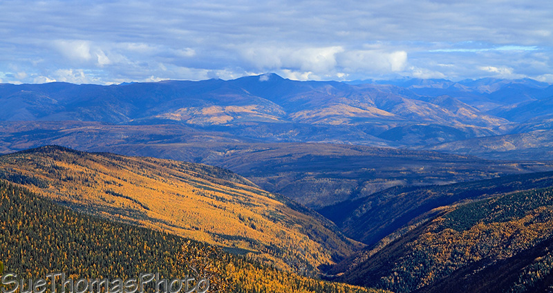 Top of the World Highway in Yukon