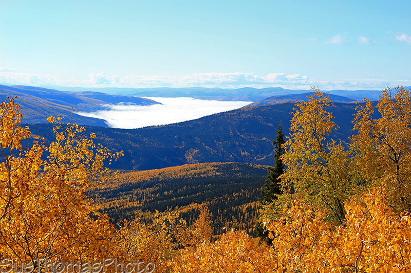 Top of the World Highway in Yukon