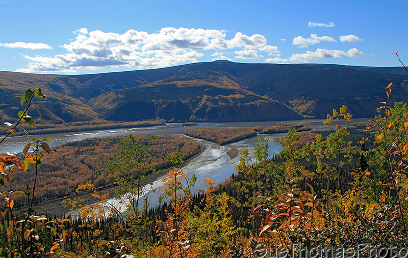 Top of the World Highway in Yukon