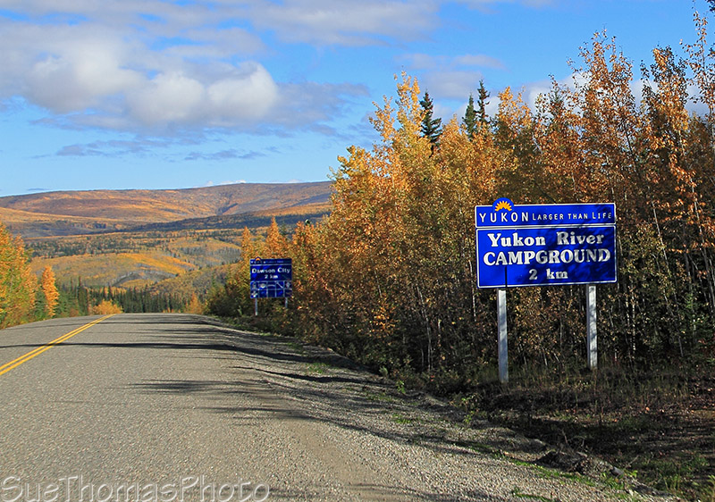 Top of the World Highway in Yukon