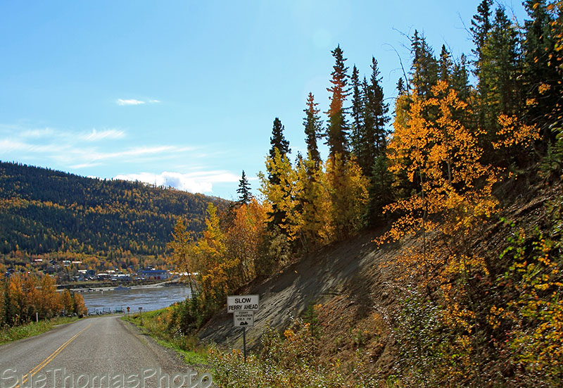 Top of the World Highway in Yukon