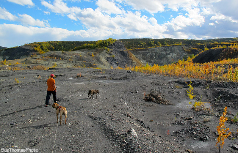 Abandoned Clinton Creek Asbestos Mine in Yukon