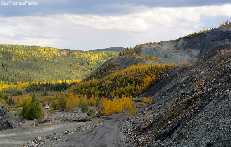 Clinton Creek mine access