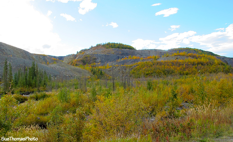Clinton Creek mine road