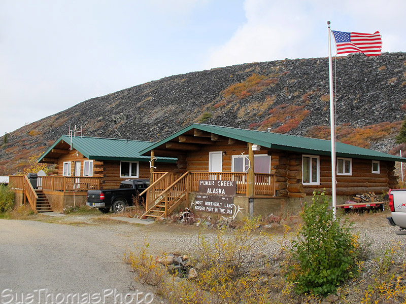 Poker Creek border crossing