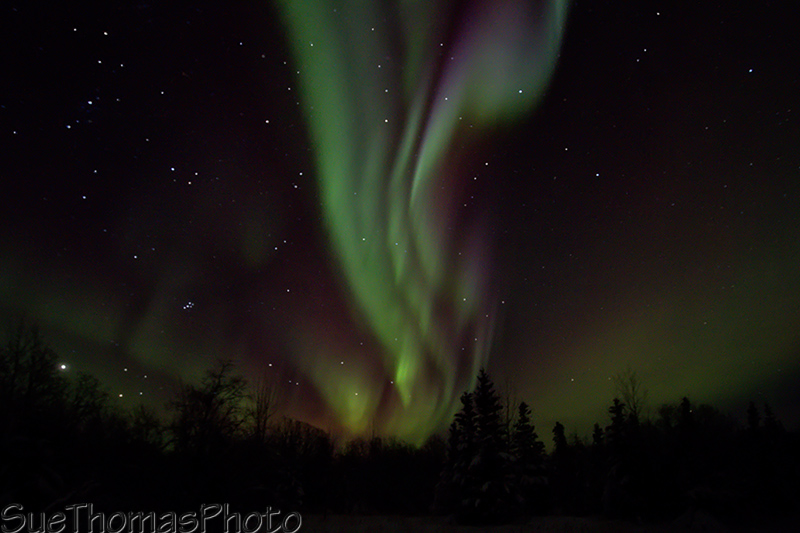 Aurora Borealis over Yukon