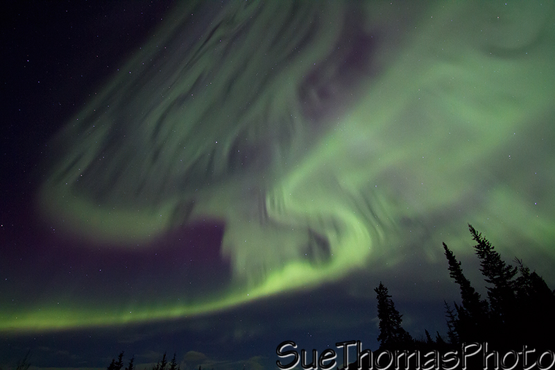 Northern lights and aurora