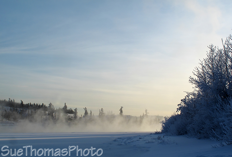 Yukon River in Whitehorse
