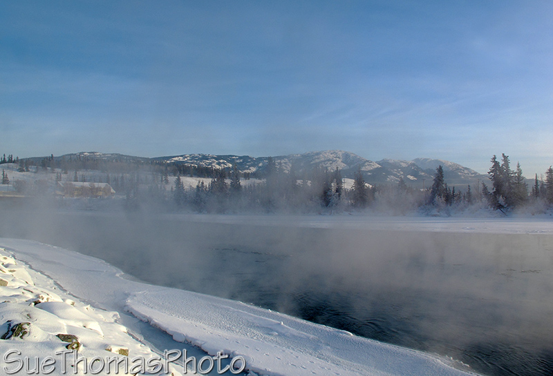 Yukon River in Whitehorse