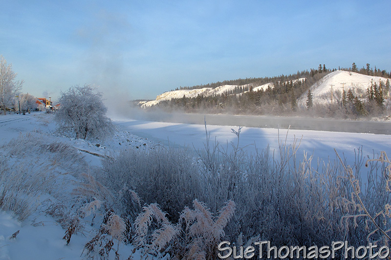 Yukon River in Whitehorse